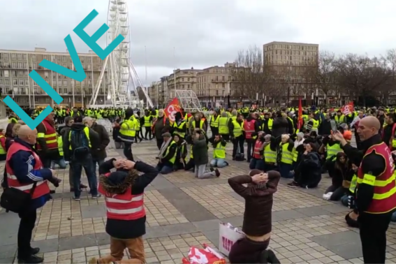 Live Suivez Lacte 10 Des Gilets Jaunes Au Havre En Direct